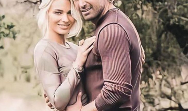 translated from Spanish: Gabriel Soto and Irina Baeva show Geraldine Bazán the great love they have