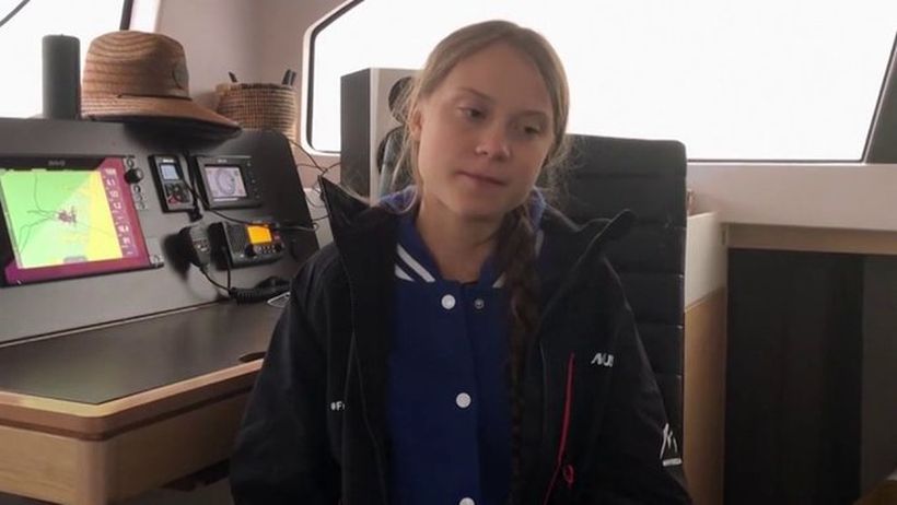 Greta Thunberg declares support for Biden for the U.S. presidential election.