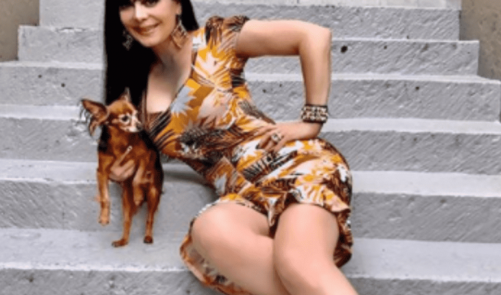 translated from Spanish: In dress Maribel Guardia teaches that there is no fat
