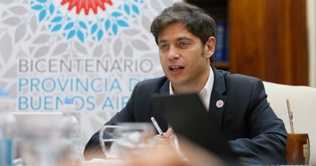 Kicillof promised more openings if cases continued: "They said the Province was going to collapse"