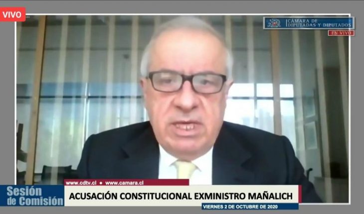 translated from Spanish: Mañalich defended himself in Congress on constitutional indictment against him: “I recognize that we have and have made mistakes”