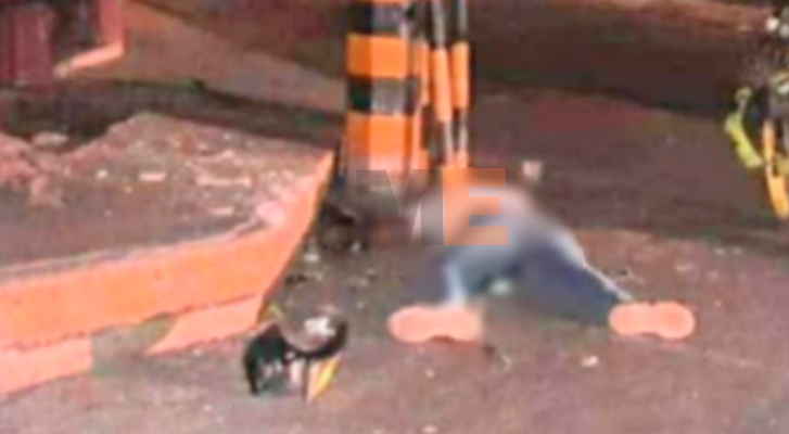 Motorcyclist dies when crashing into a pole in the Centro de Jacona area