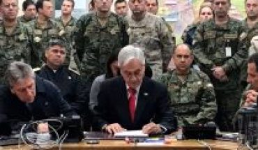translated from Spanish: Piñera’s “Zeta Plan”: THE DINE report on the foreign threat that caused the President to talk about war