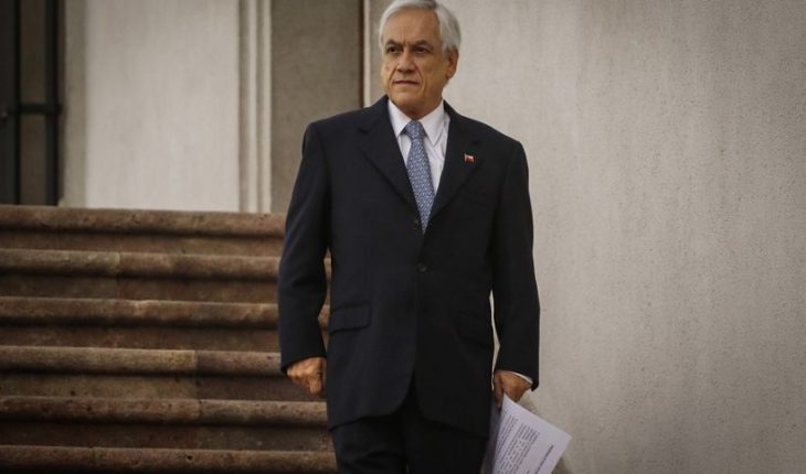 translated from Spanish: President Piñera: “I express my solidarity and support for the young man who suffered the events of the Pius Nono Bridge”