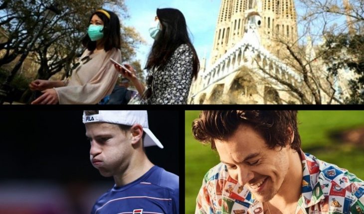 translated from Spanish: Record for coronavirus cases in the world, Schwartzman lost the Cologne final, Harry Styles advanced his new video clip and much more…