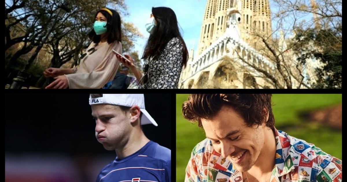Record for coronavirus cases in the world, Schwartzman lost the Cologne final, Harry Styles advanced his new video clip and much more...