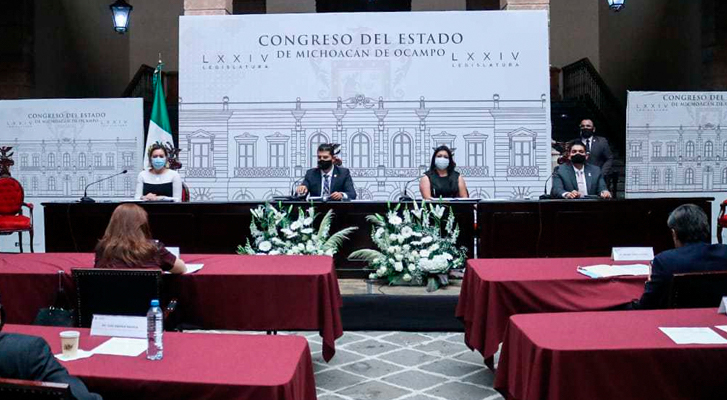 The plenary of Congress is notified of the final absence of Ocampo's edil