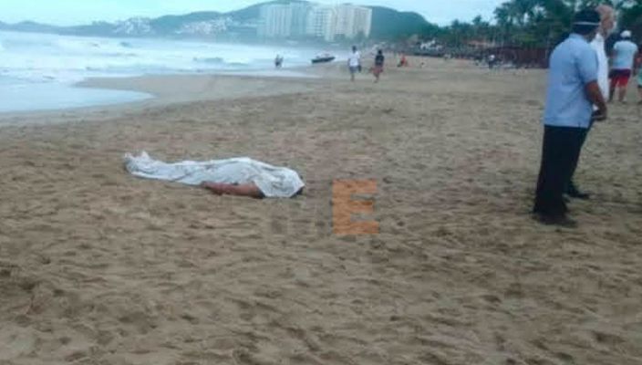 Ya fue localizado el joven que fue tragado por el mar en Zihuatanejo, Guerrero