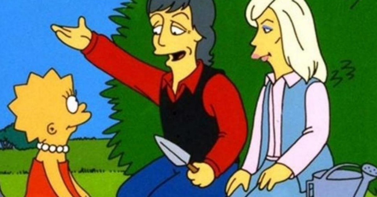 What was Paul McCartney's condition to appear in The Simpsons