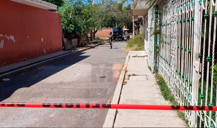 translated from Spanish: Young man is killed in the colony La Libertad de Zamora