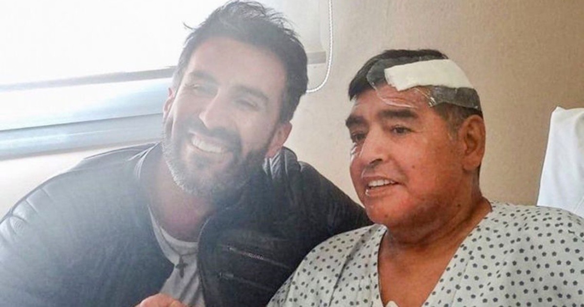 Con empujones de por medio, Maradona peleó con su médico el jueves pasado