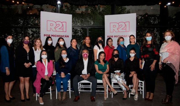 Grupos de mujeres respaldan proyecto de Raúl Morón para Michoacán