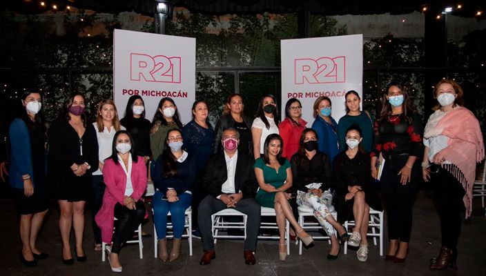Grupos de mujeres respaldan proyecto de Raúl Morón para Michoacán
