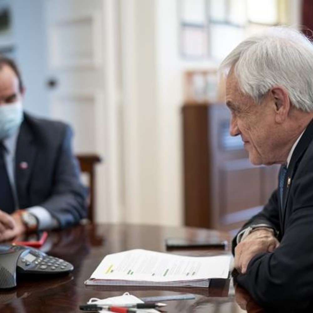 Habla el presidente Sebastián Piñera con Joe Biden