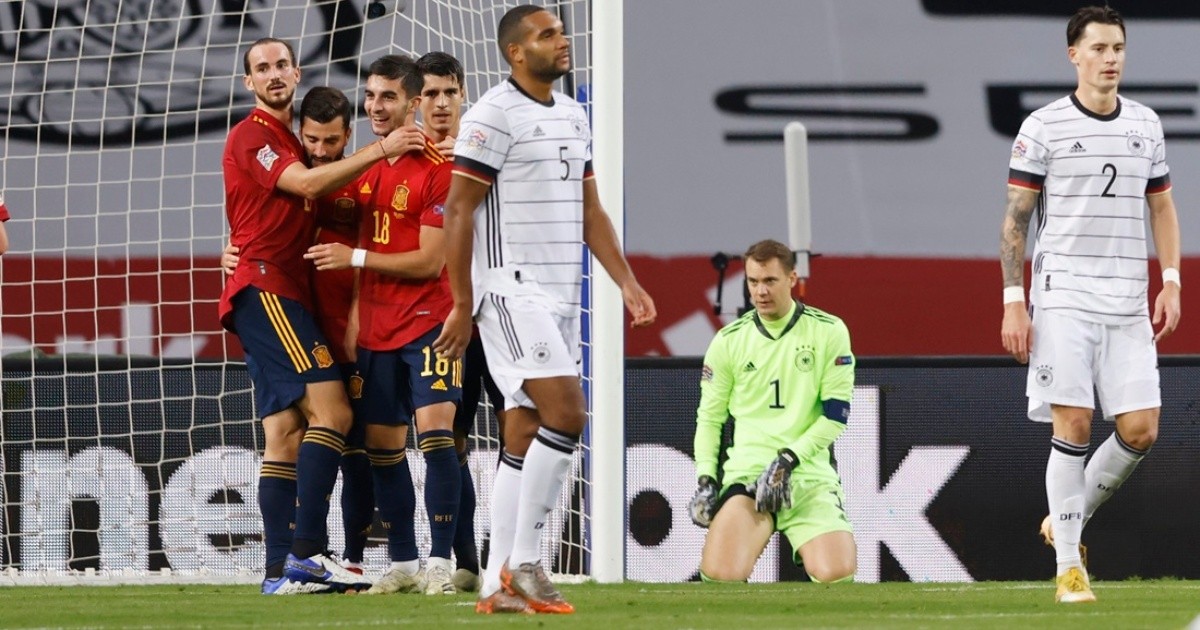 Histórico: España 6 - 0 Alemania, la peor derrota oficial en su historia