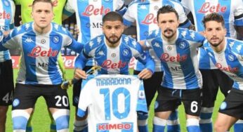 Napoli, con ‘Chucky’ Lozano de titular, golea a la Roma en honor a Maradona