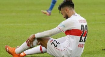 Nicolás González se lesionó y tendría comprometidos los ligamentos
