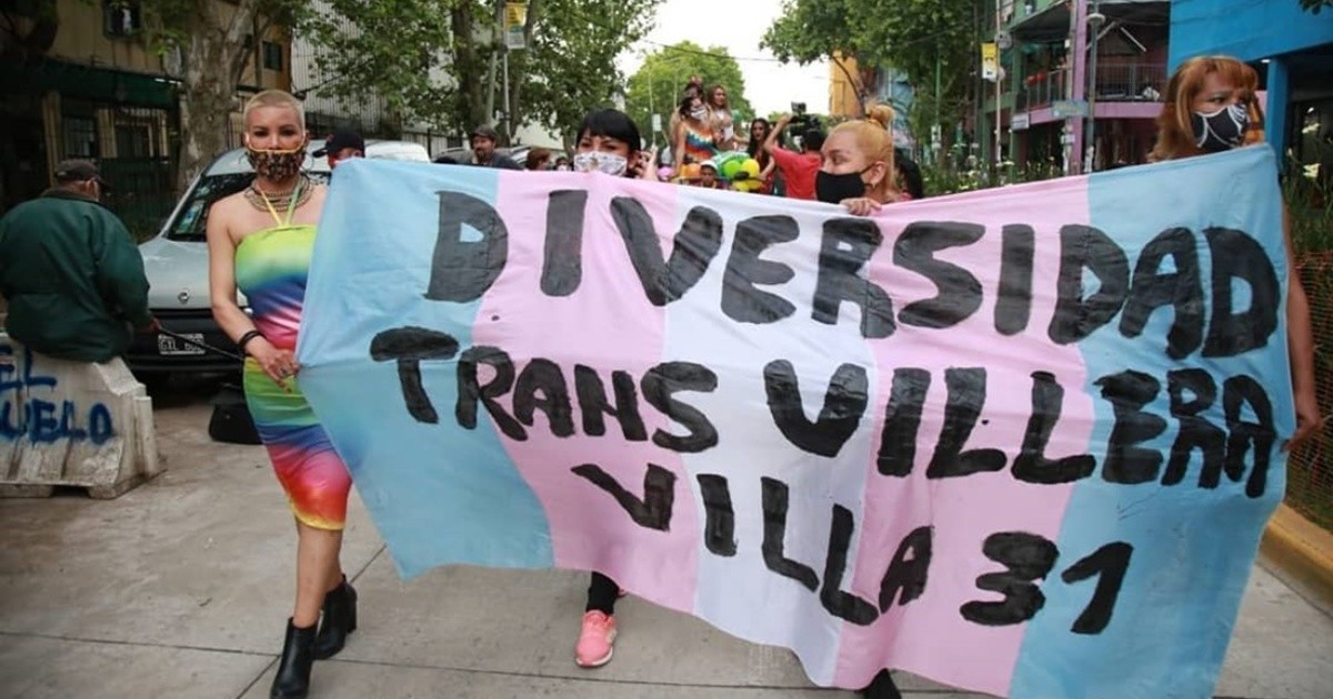 Se llevó a cabo la segunda Marcha del Orgullo LGBTIQ Trans Villera Plurinacional