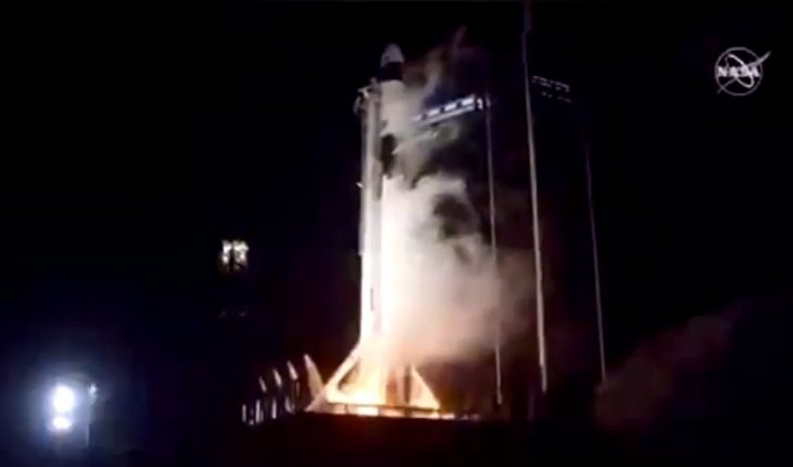 [VIDEO] Cohete de SpaceX con cuatro astronautas despegó con éxito rumbo a la Estación Espacial Internacional