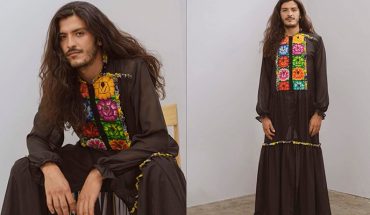 Vestido para hombre hecho por artesanos de Oaxaca es tendencia