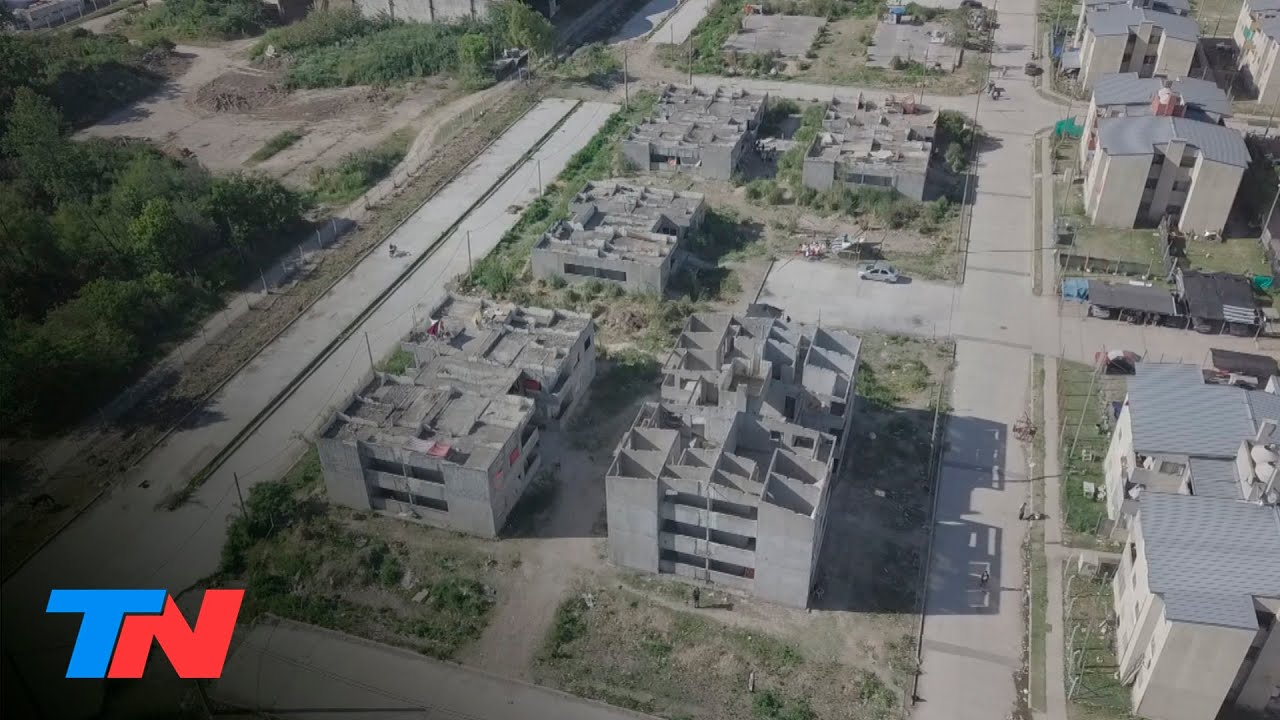 Toma en Barrio Garrote: usurparon departamentos del plan de viviendas "Sueños Compartidos" en Tigre