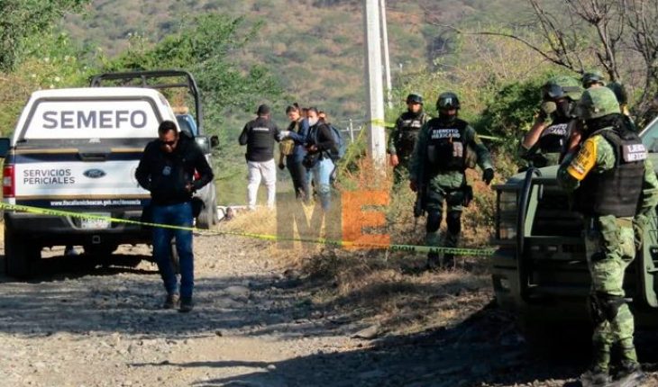 Ya fueron identificados los dos muertos en balaceras de Atacheo, Michoacán