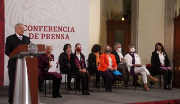 translated from Spanish: AMLO says the causes of femicide and homicide are the same