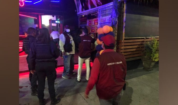translated from Spanish: At least in Morelia there are 18 dens and bars that do not comply with Civil Protection documents