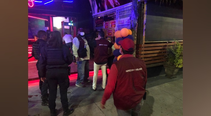 At least in Morelia there are 18 dens and bars that do not comply with Civil Protection documents