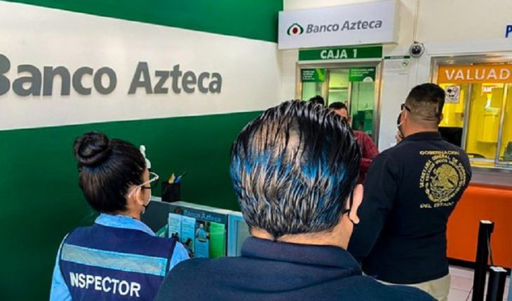 translated from Spanish: Banco Azteca ordered to take restrictions in Chihuahua by COVID