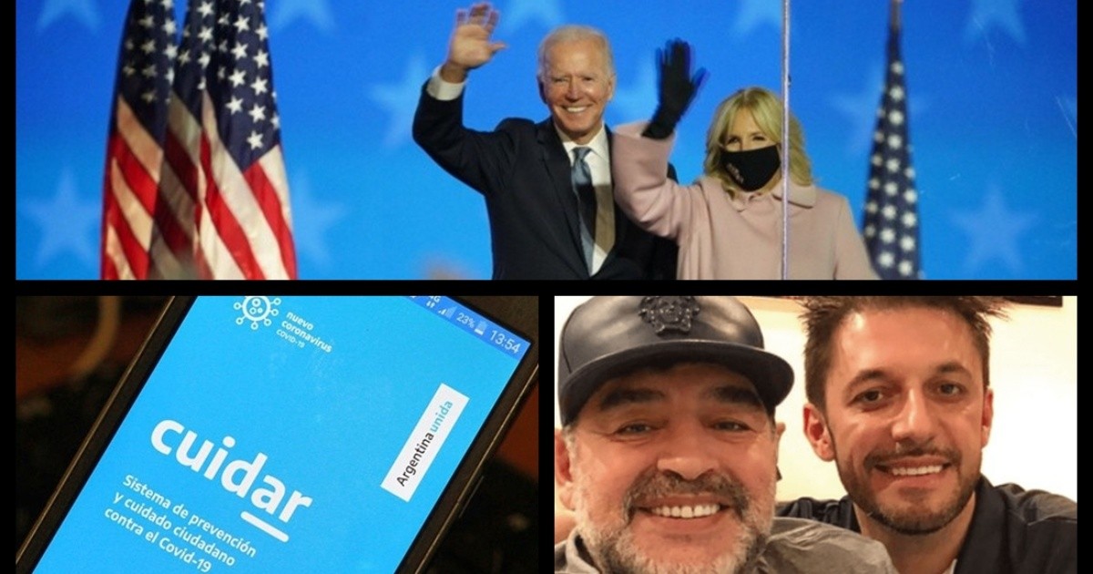 Biden won and Trump doesn't recognize him; who and when they should use the certificate of movement; more Covid-19 vaccines in February; Maradona's health and more...
