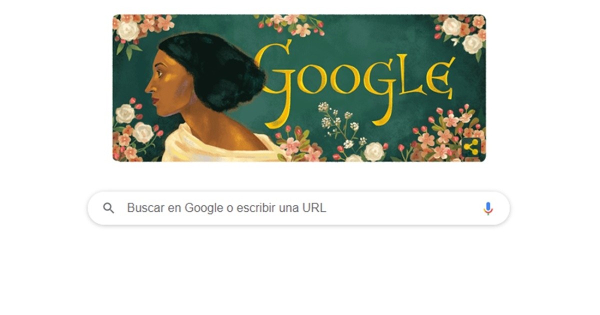 Fanny Eaton honored by Google at today's Doodle