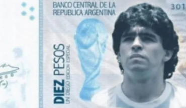 translated from Spanish: From the court to the market: They propose that Argentine 10 peso banknote carry the face of Diego Maradona
