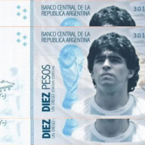 From the court to the market: They propose that Argentine 10 peso banknote carry the face of Diego Maradona