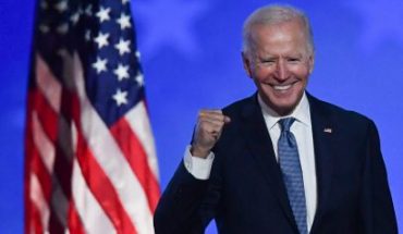 translated from Spanish: Joe Biden wins US presidency