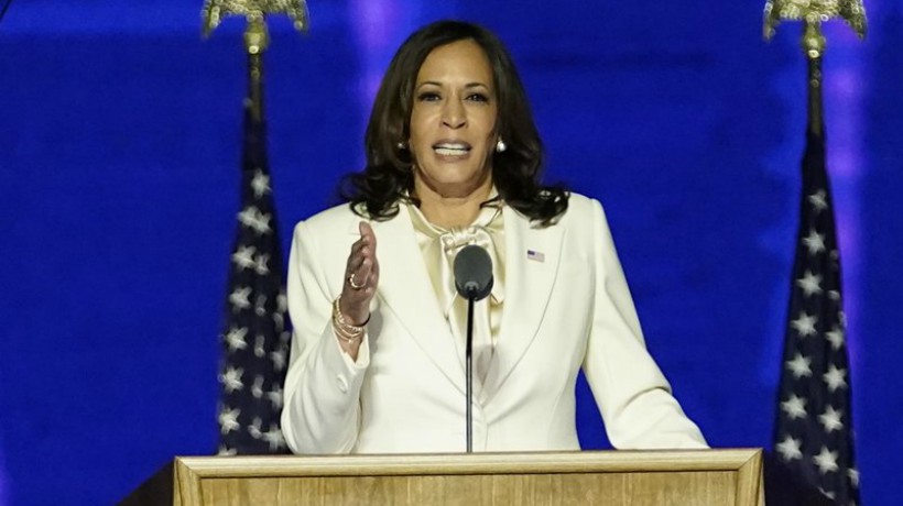Kamala Harris: "While I may be the first woman in this position, I won't be the last"