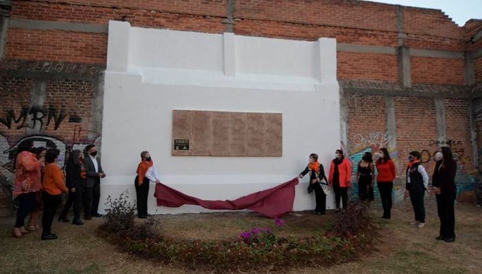 Morelia government unveils "Memorial" to commemorate victims of femicide