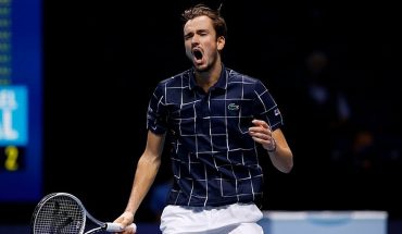 translated from Spanish: Russian Medvedev prevailed to Nicolas Massu’s pupil in the Masters final in London