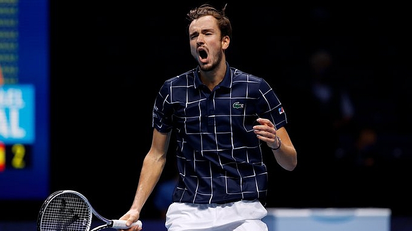 Russian Medvedev prevailed to Nicolas Massu's pupil in the Masters final in London