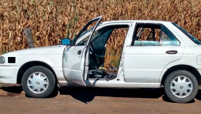 Taxista y pasajero son agredidos a tiros en Tangamandapio, Michoacán
