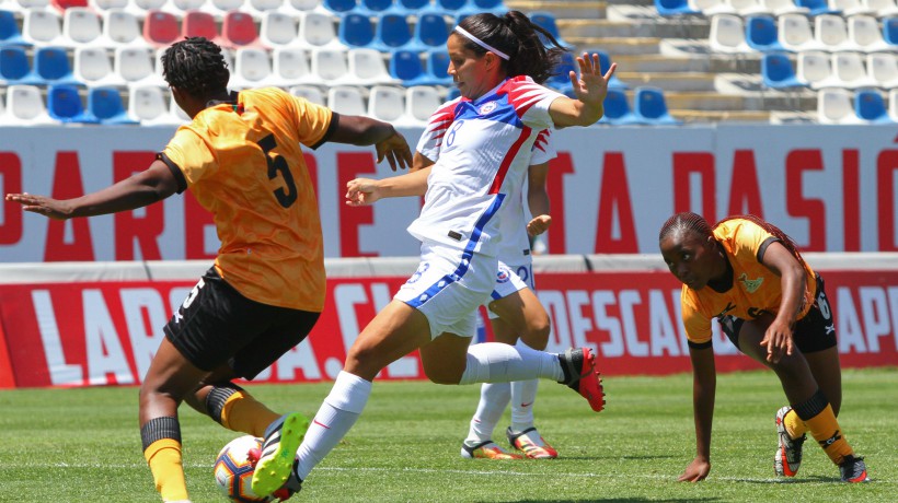 The Women's Red fell to Zambia in friendly for Olympic repechage