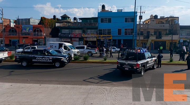 They end the life of a shooting motorist on Madero Avenue in Morelia