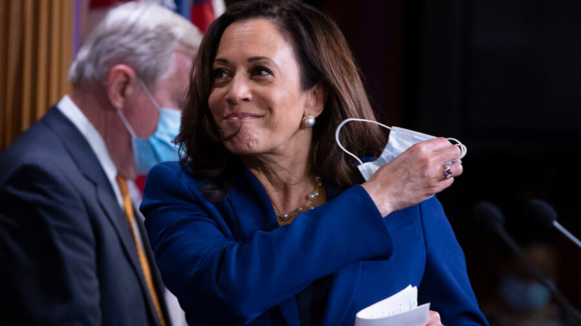 [VIDEO] Kamala Harris and her promotion to the U.S. vice presidency: "We did it"