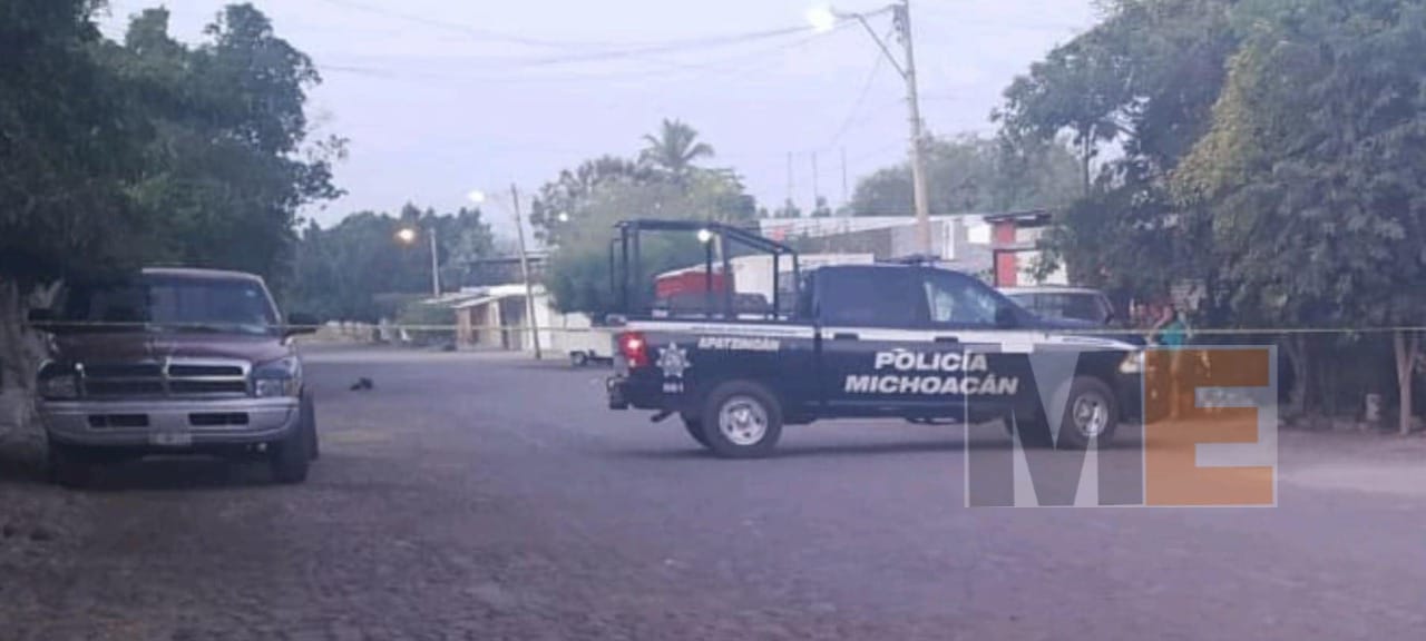 Apatzingán, vecino de la colonia Pénjamo es asesinado