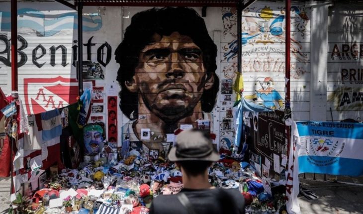 Argentinos Juniors abrió dentro de su estadio el santuario dedicado a Maradona