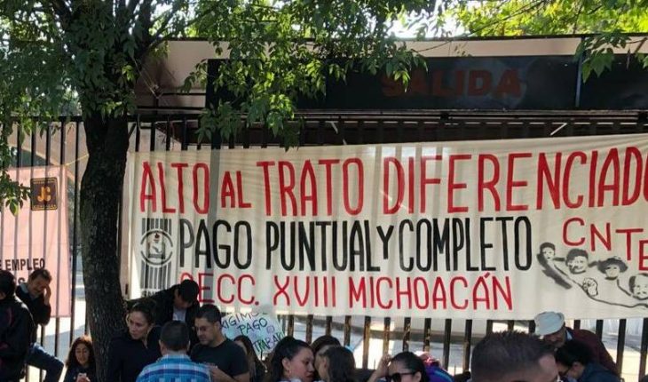 CNTE continuará manifestaciones en vísperas de navidad