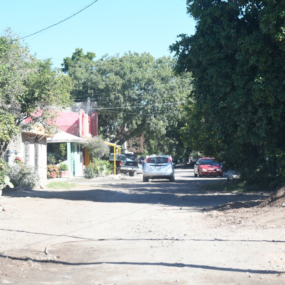 Calle de la colonia López Mateos de Los Mochis necesita pavimentación