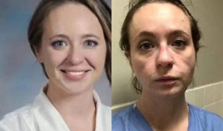 “Cómo empezó, cómo va”: enfermera mostró el cambio en su rostro tras trabajar meses contra el Covid-19