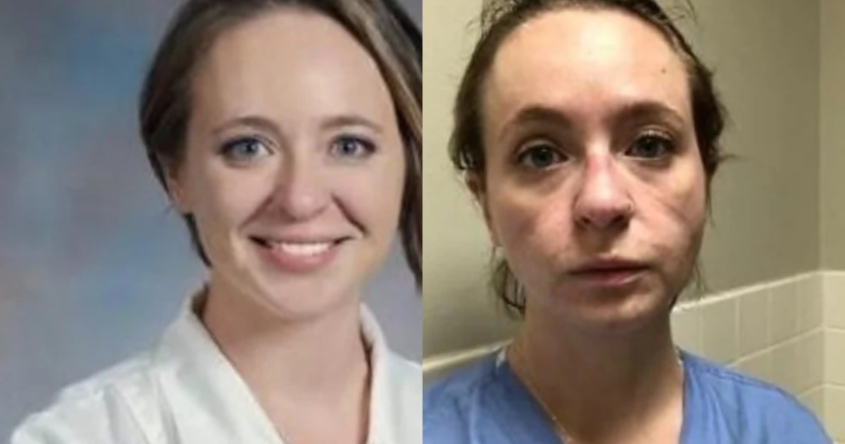 "Cómo empezó, cómo va": enfermera mostró el cambio en su rostro tras trabajar meses contra el Covid-19