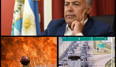 Cornejo: "Es para preocuparse la tensión entre oficialismo y oposición"; Se sancionó la ley que prohíbe la venta de terrenos incendiados entre 30 y 60 años; Más de 1.600 vehículos por hora se dirigen a la Costa Atlántica